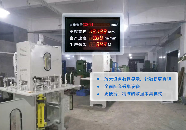 線徑方案  http://m.sinoteacher.com/index.php/views-385-18.html 電纜生產(chǎn)線管理電子看板---定制LED線纜線經(jīng)線速直徑監(jiān)測(cè)儀設(shè)備通訊顯示屏.jpg