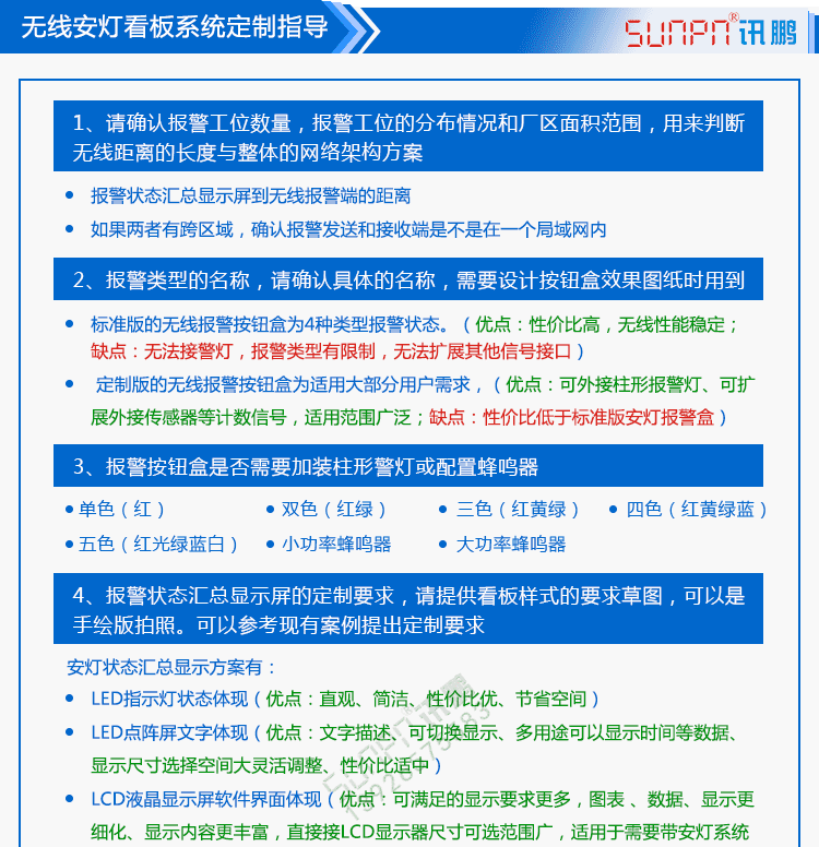 無(wú)線安燈呼叫系統(tǒng)定制指導(dǎo) 無(wú)線安燈呼叫系統(tǒng)定制指導(dǎo)
