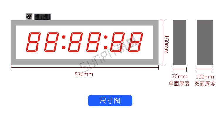 LED數(shù)字時鐘產品實拍