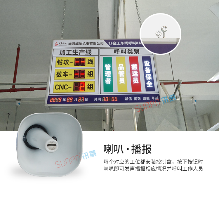 車間呼叫系統(tǒng)產(chǎn)品介紹
