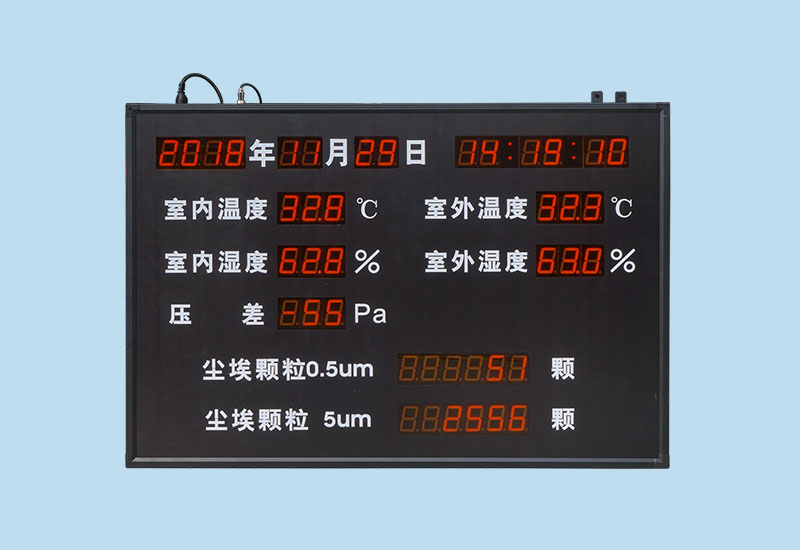 室內(nèi)外環(huán)境監(jiān)測(cè)顯示屏_訊鵬定制