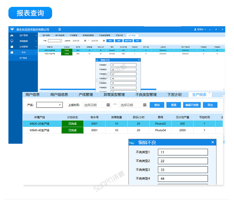 生產管理系統(tǒng)軟件管理