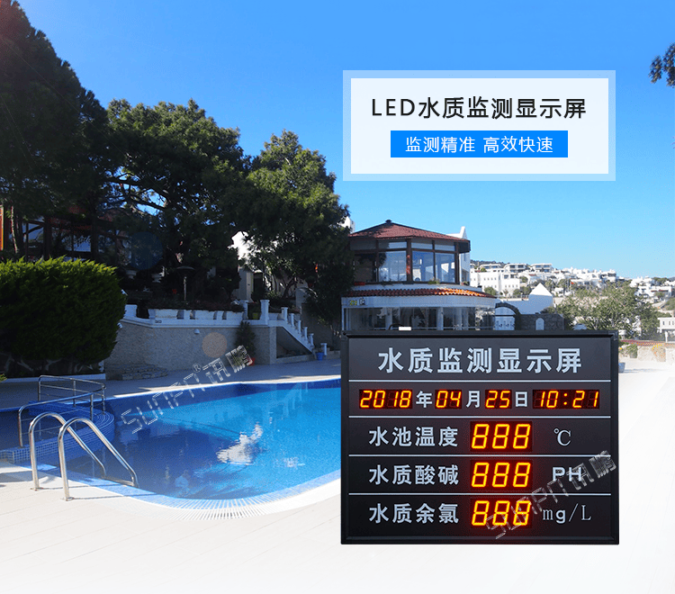 訊鵬水質(zhì)實(shí)時(shí)監(jiān)測(cè)顯示屏-簡(jiǎn)介